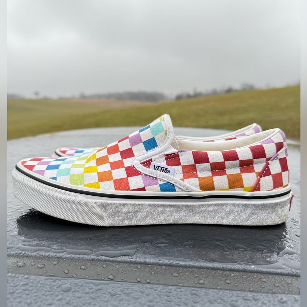 Vans Classic Slip-On Checkered Shoe multicolor